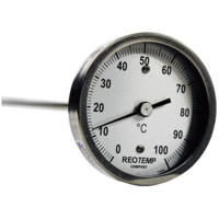 Termometro De Suelo Y Composta 0-100°C Largo 121cm   Reotemp