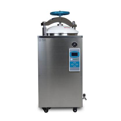 Autoclave Digital Vertical Con Secado 75lt 105-134°C Viand