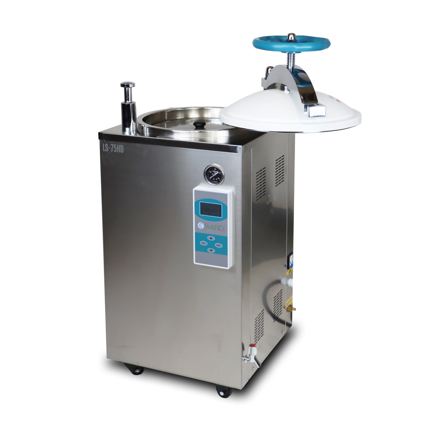 Autoclave Digital Vertical Con Secado 75lt 105-134°C Viand