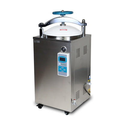 Autoclave Digital Vertical Con Secado 75lt 105-134°C Viand