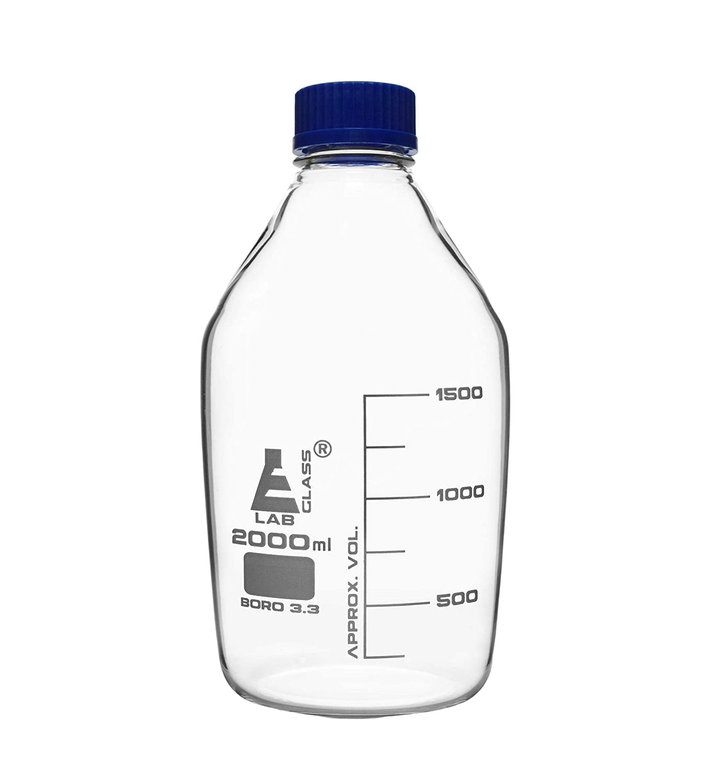 Botella Graduada Para Medios GL45 2000ml Eisco