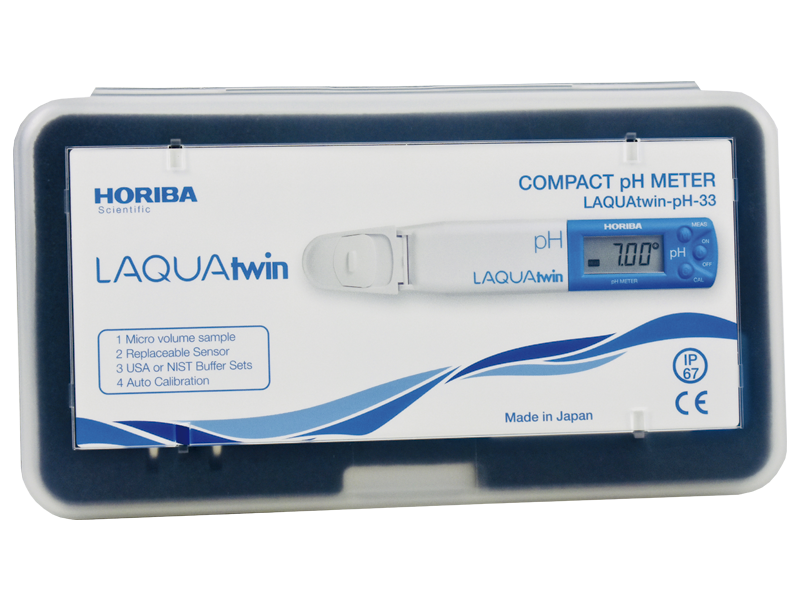 Medidor De PH/MV/°C 0.00 A 14.00 Laquatwin Horiba