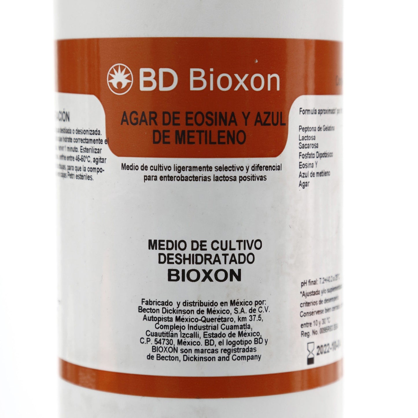 Agar Eosina Y Azul De Metileno 450g   Bioxon