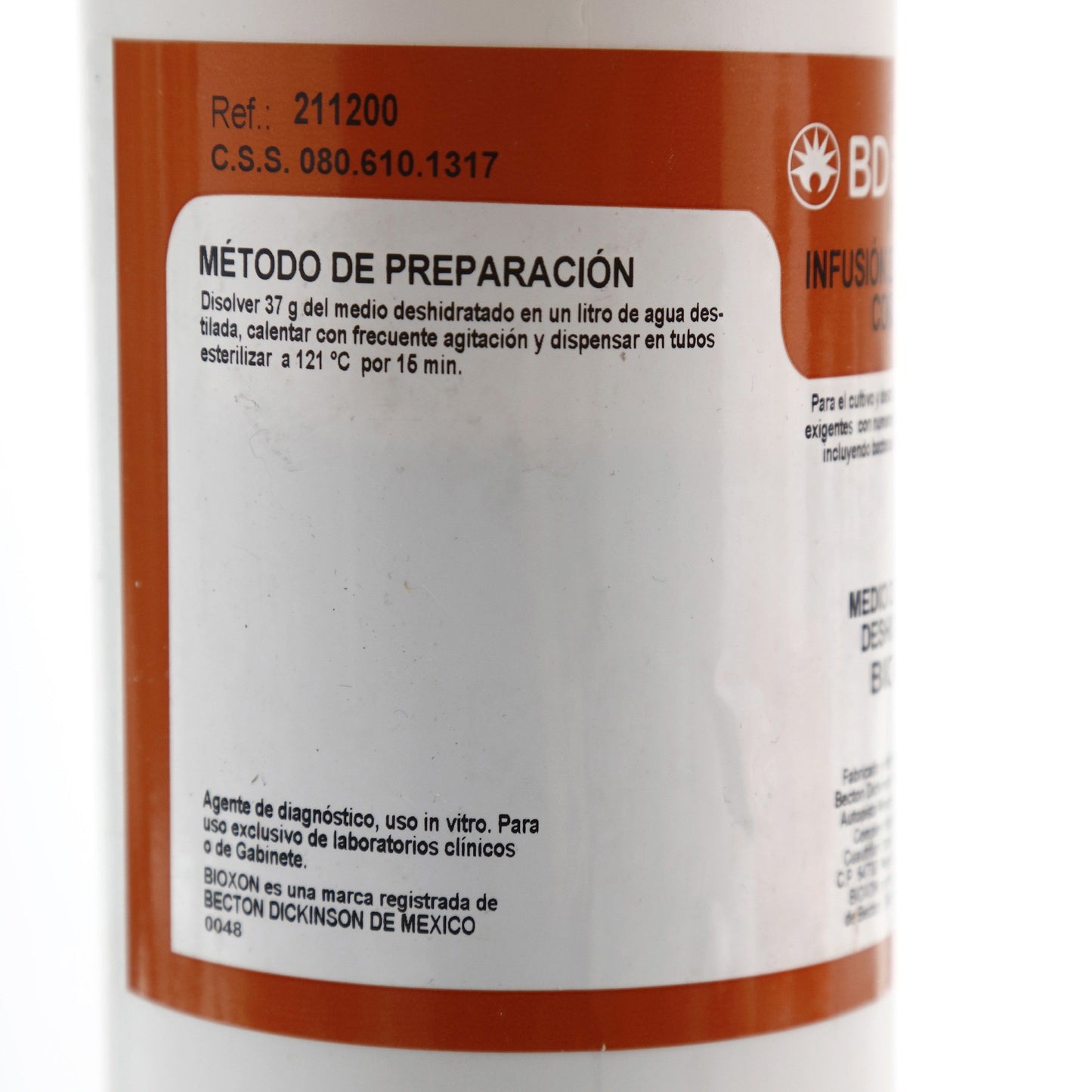 Caldo Infusión Cerebro Corazón 450g   Bioxon