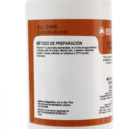 Agar Sal Y Manitol 450g Bioxon