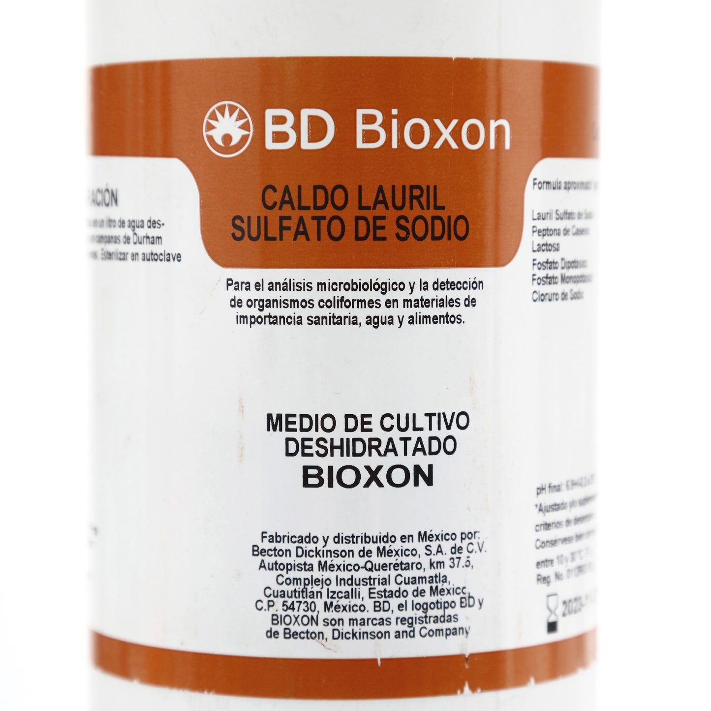 Caldo Lauril Sulfato De Sodio 450g Bioxon