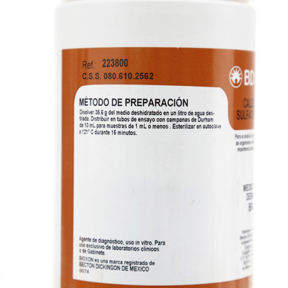 Caldo Lauril Sulfato De Sodio 450g Bioxon