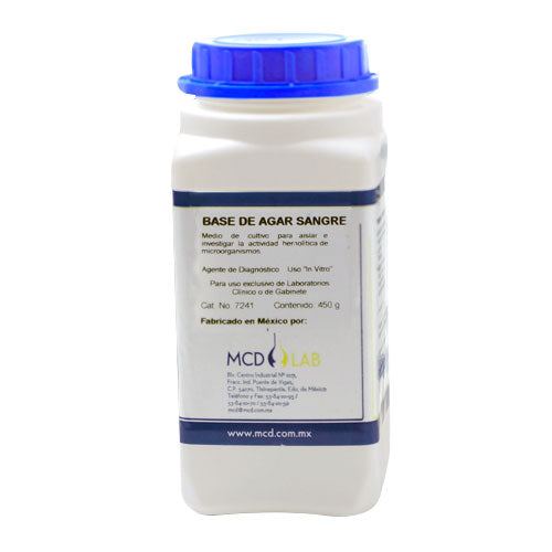 Base De Agar Sangre 450g MCD