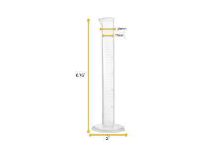 Probeta Graduada Polipropileno 25ml Eisco