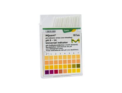 Papel PH 0-14 Tiras pk/100 Merck