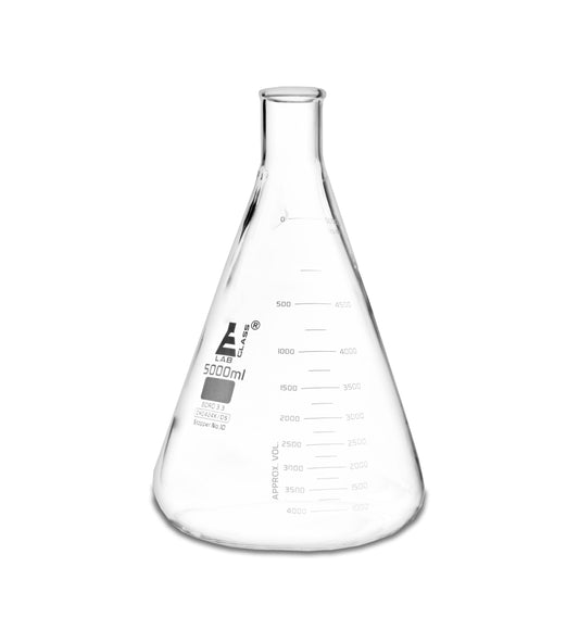 Matraz Erlenmeyer 5LT   Eisco