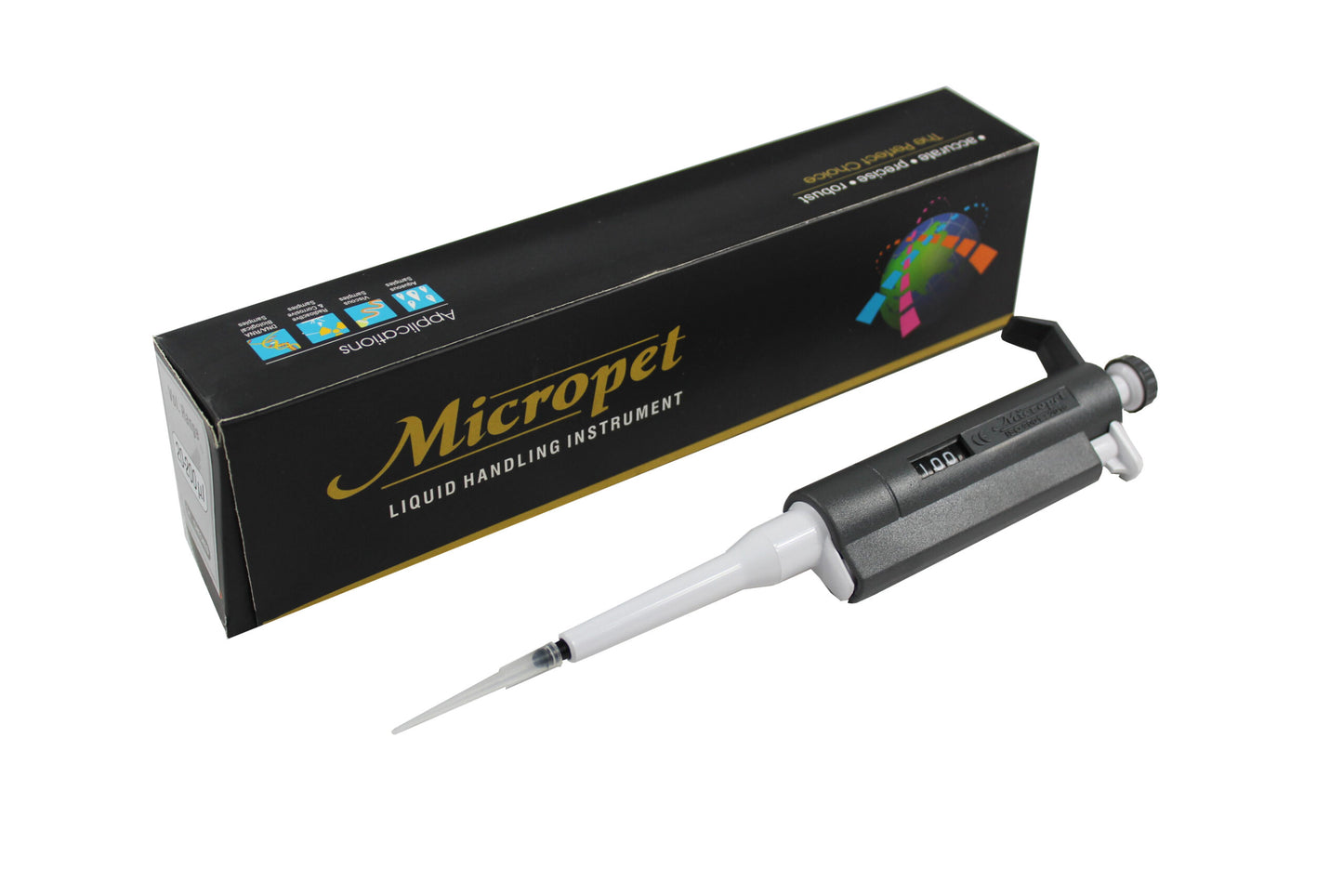 Micropipeta De Volumen Variable 20-200µL   Eisco