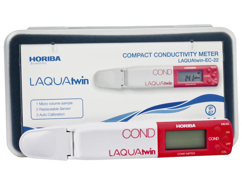 Medidor De Conductividad/°C Laquatwin   Horiba