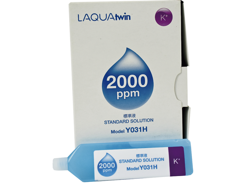 Solución Para Laquatwin De Potasio 2000ppm 6x14ml Horiba