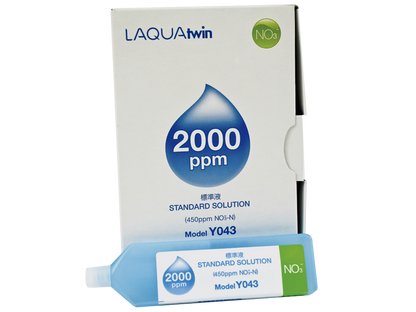 Solución Para Laquatwin De Nitratos 2000ppm 6x14ml Horiba